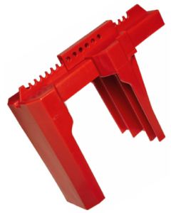 Ball Valve Lockout RED (fits valve size 2" to 8")