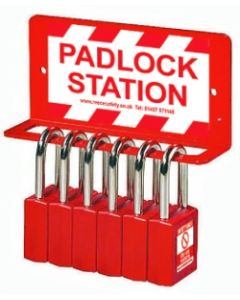  Small Padlock Station - 10 locks