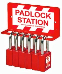 Small Padlock Station - 10 locks
