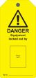 Self-Laminating Photo ID Lockout Tag - 'Danger Do Not Operate This Equipment Locked Out' - 10 Pack